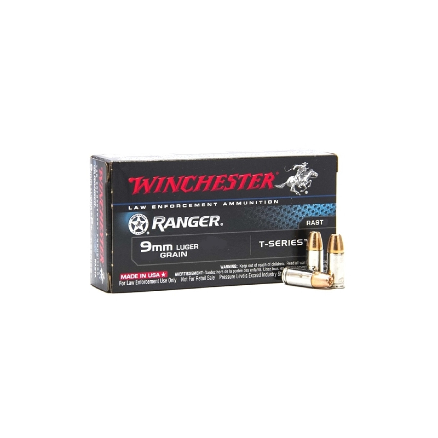 9mm_Luger_Ammo,_T-Series_Jacketed_Hollow_Point,_147_Grain-77492