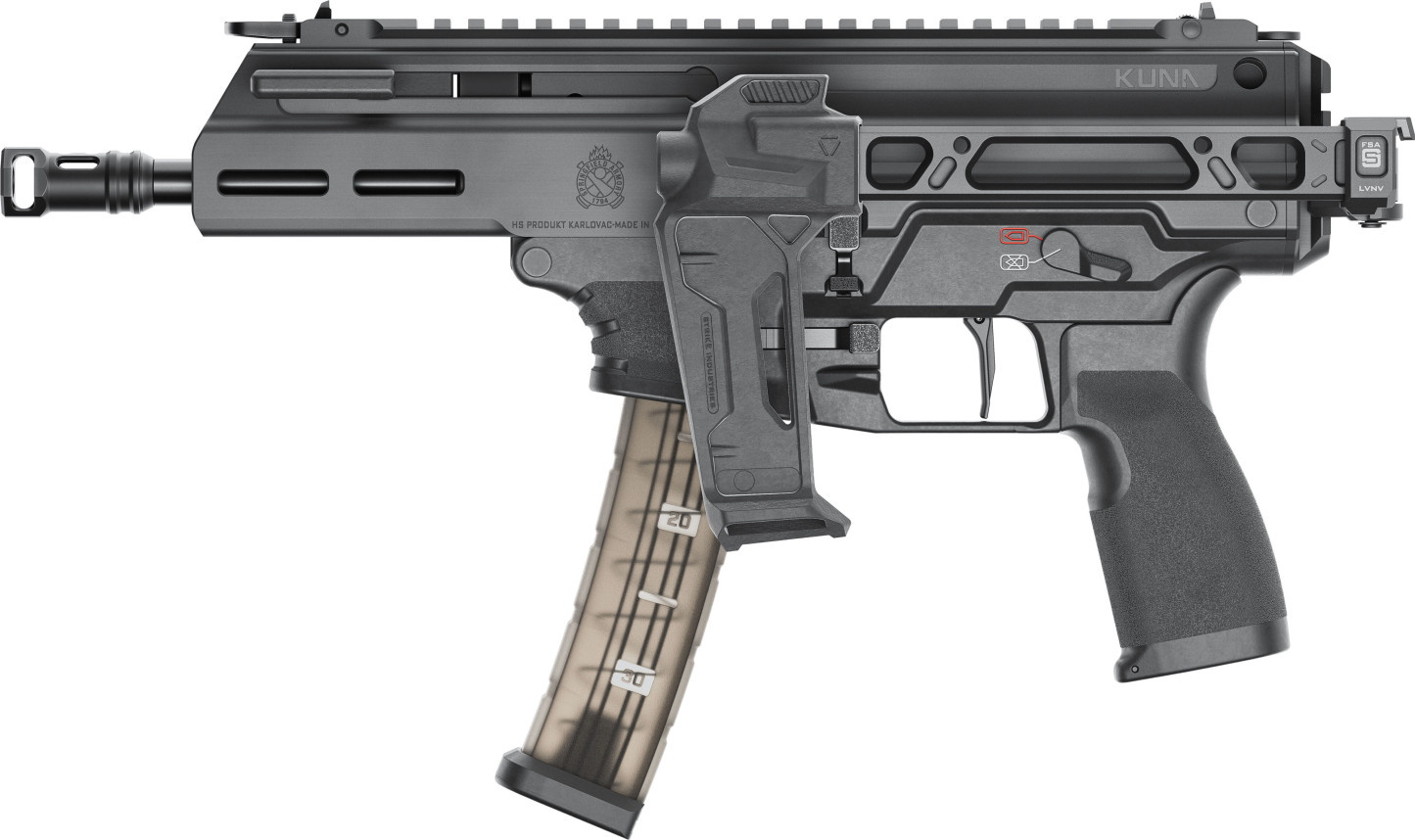 Springfield Armory Kuna 9mm Pistol | Strike Industries FSA Brace | 6" Barrel | Roller-Delayed | Factory New