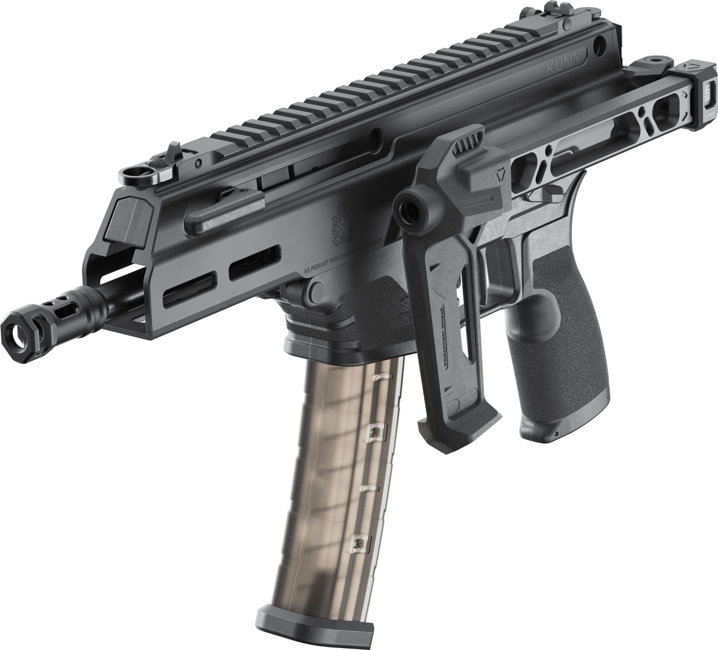 Springfield Armory Kuna 9mm Pistol | Strike Industries FSA Brace | 6" Barrel | Roller-Delayed | Factory New